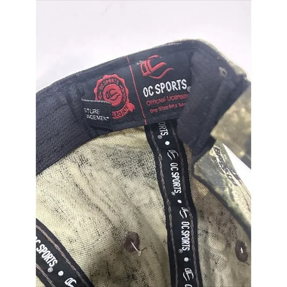 Missouri Tigers Mizzou Camo Mossy Oak OC Sports Slam NCAA Adjustable Cap Hat - Picture 8 of 9